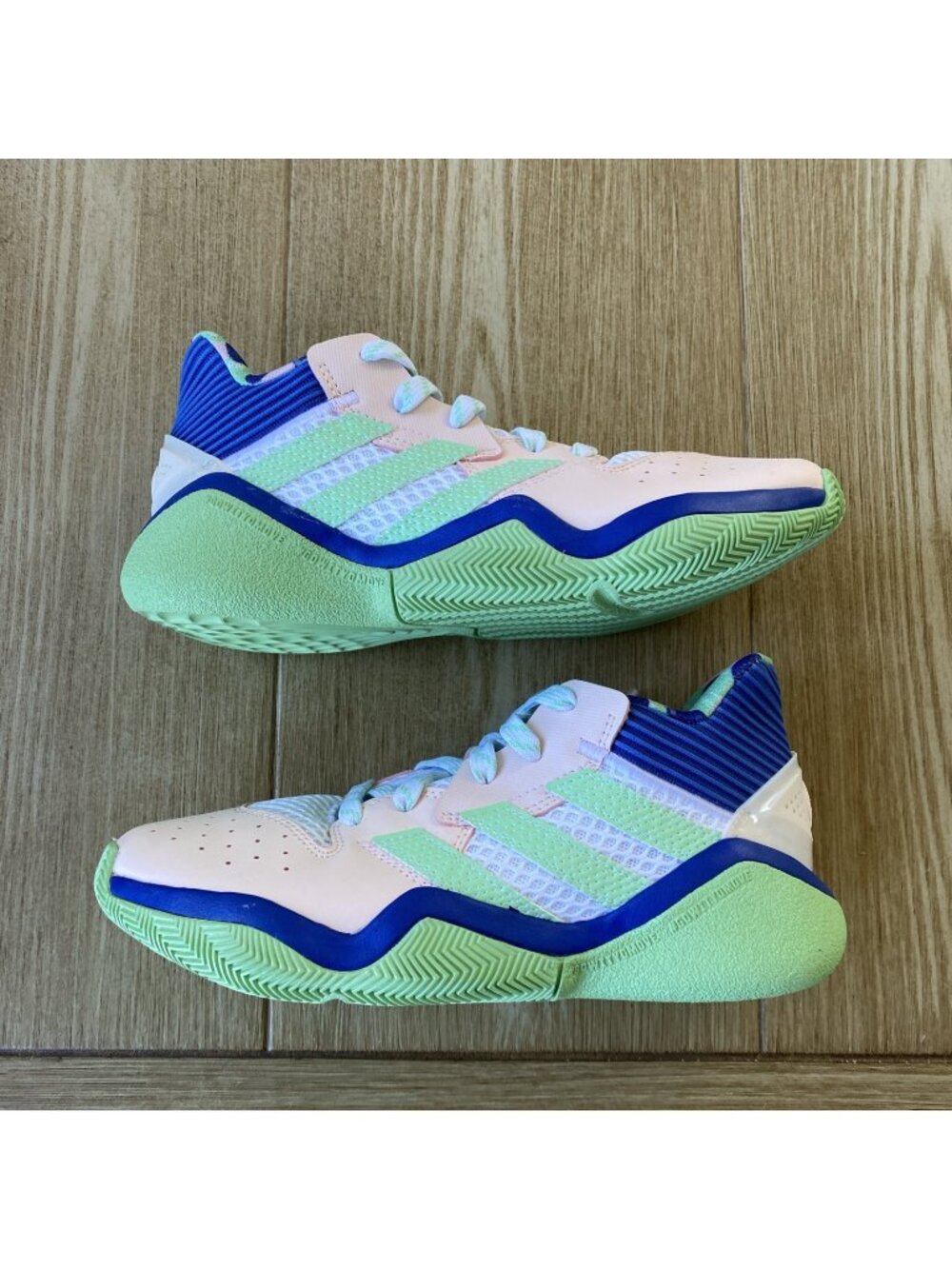 Tenis Para Ninos Adidas Harden Stepback Zapatillas De Baloncesto Talla 4Y FY2982